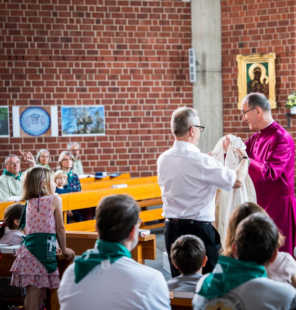Heiligtumsfahrt 2023: Familiengottesdienst mit Weihbischof Karl Borsch in St. Marien am 11. Juni