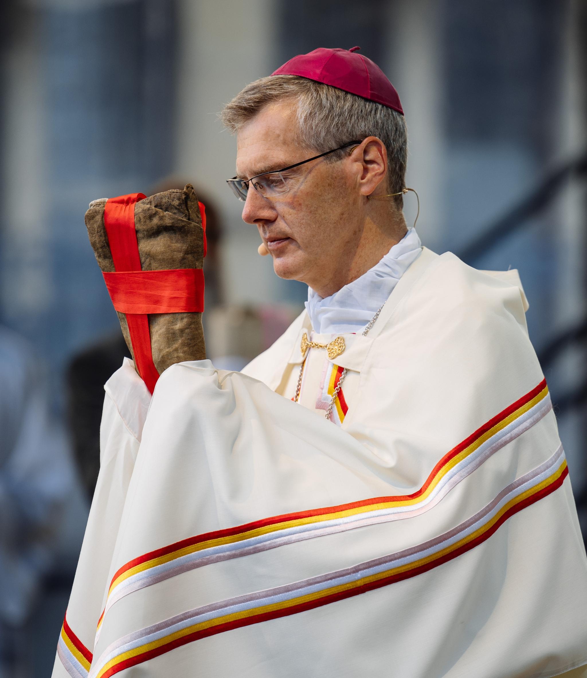 Heiligtumsfahrt 2023 - Pilgergottesdienst mit Weihbischof Levente Balázs Martos, Esztergom-Budapest