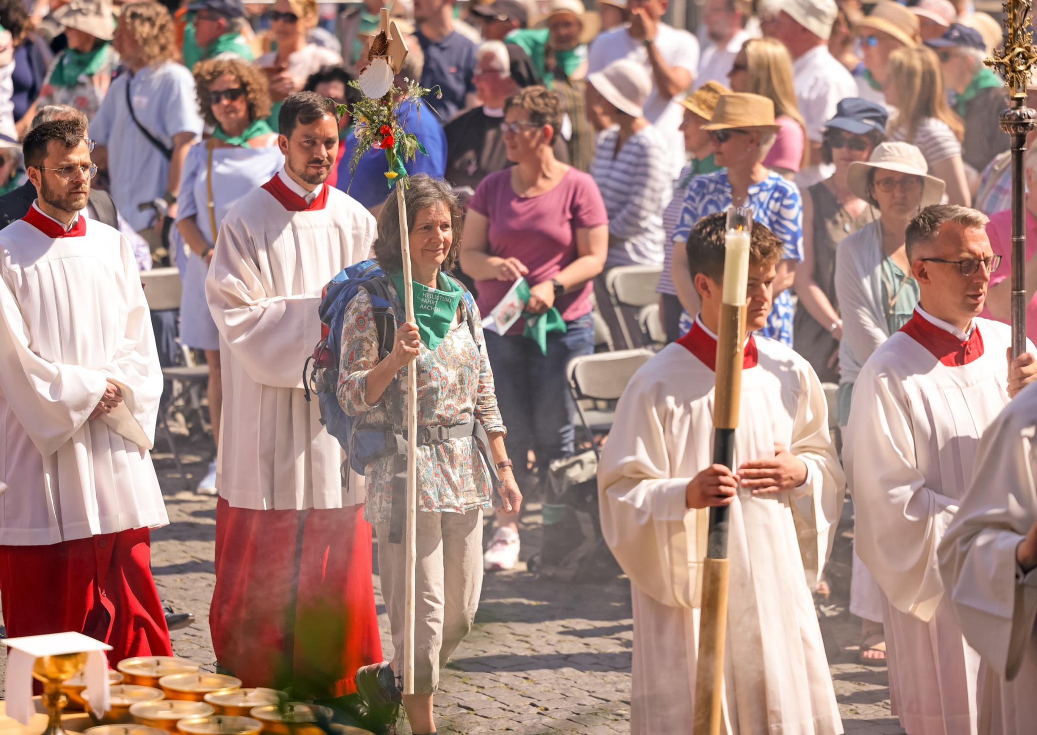 Heiligtumsfahrt 2023: Pilgermesse mit Erzbischof Franz Lackner, OFM; 15. Juni