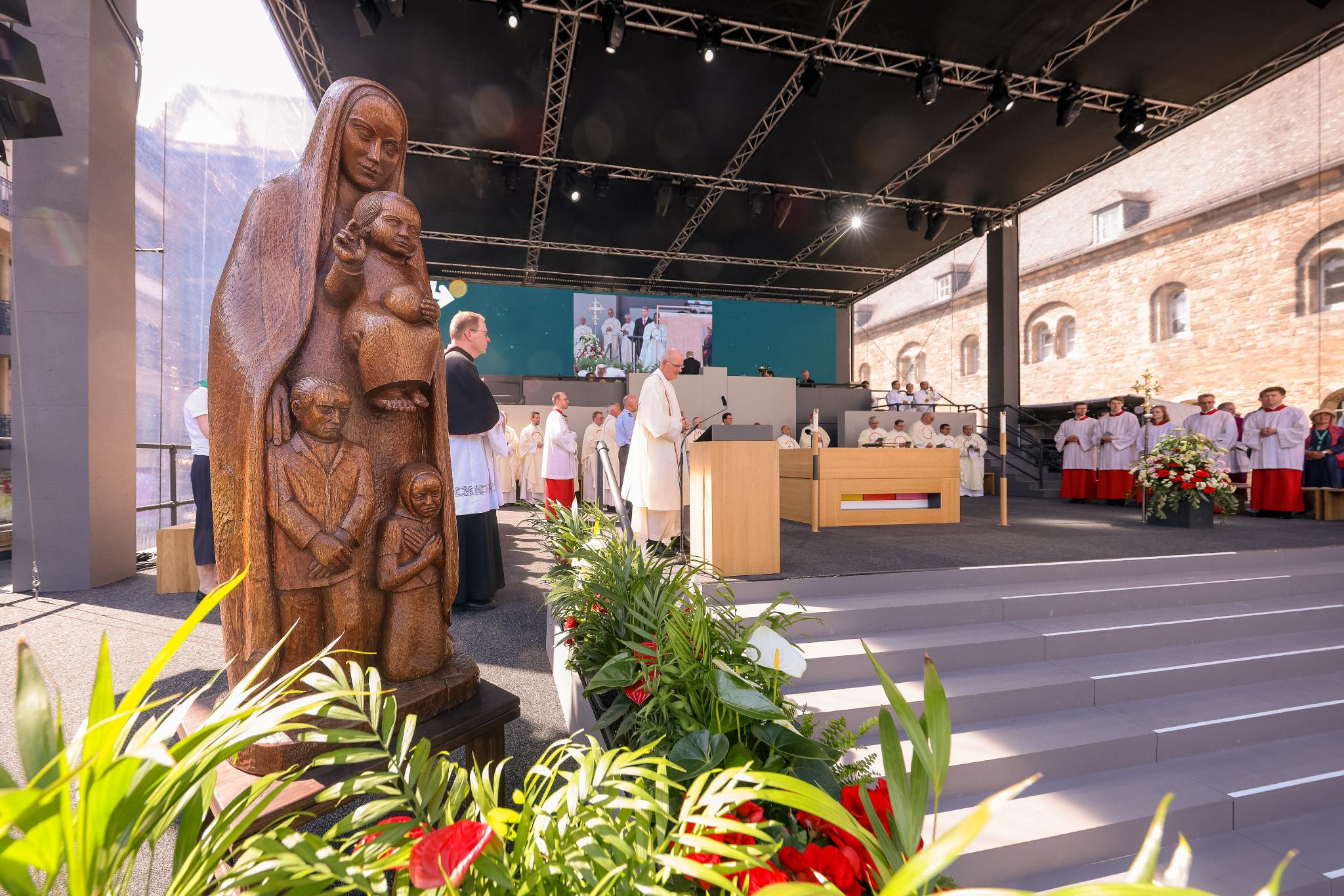 Heiligtumsfahrt 2023 - Marienstatue aus der JVA